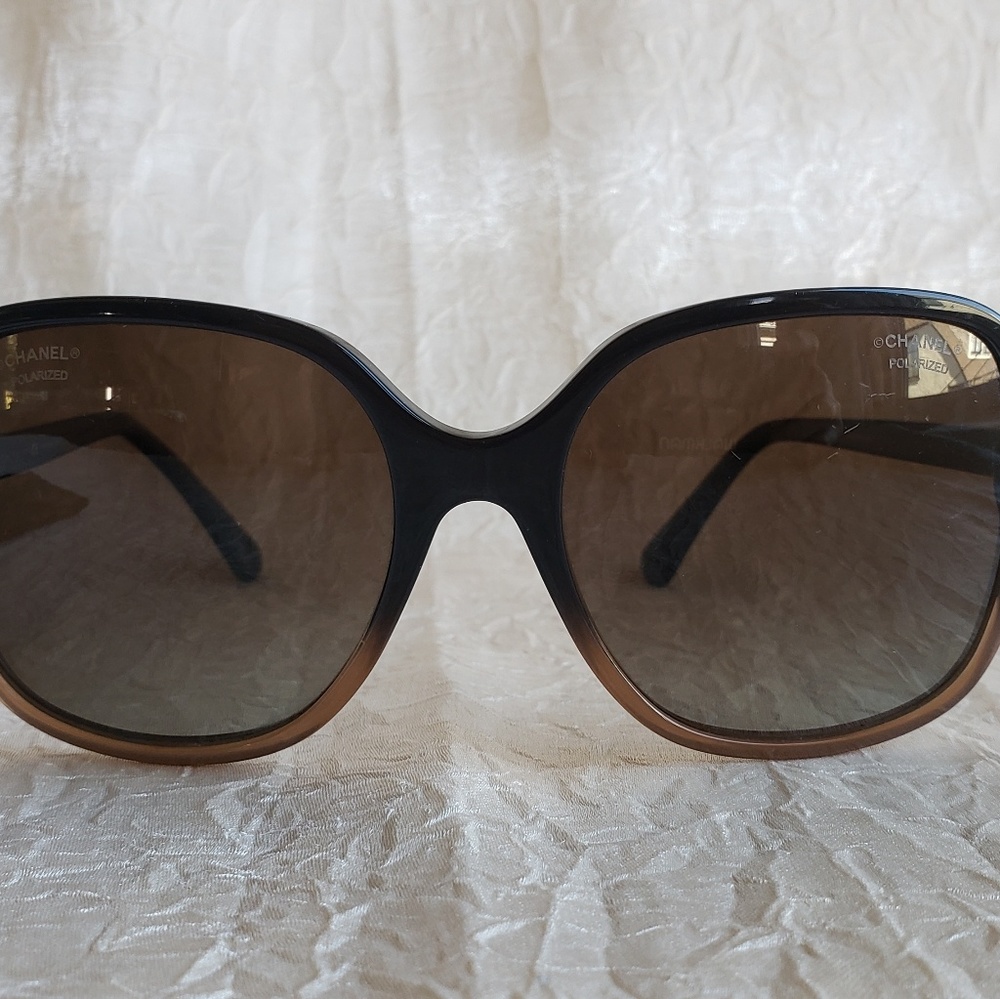 Authentic CHANEL Sunglasses 5349 Womens Brown Used